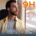 thumbnail image 5 of TREBLAB X3 Pro - Ganchos para los oídos ultra cómodos, sonido Pure-HD, graves potentes, batería de 145 H, auriculares Bluetooth resistentes al agua y al sudor, micrófonos para llamadas, auriculares in, 5 of 5