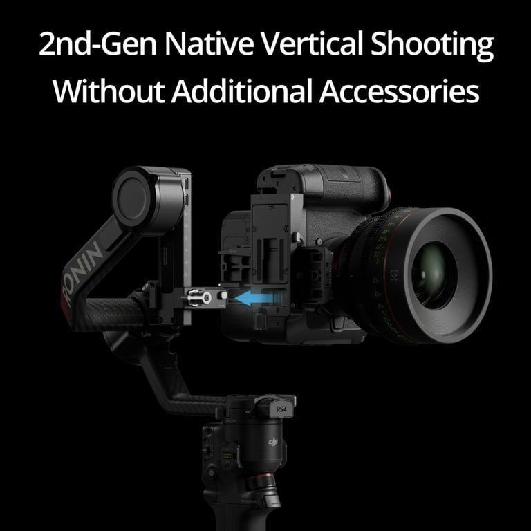 DJI RS 4 Pro Handheld Video Gimbal Stabilizer - Walmart.com