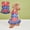 #1, variant on FastXmas 4th of July Star Dog Dress,Red And Blue Star Patterned Pet Dress, Breathable Suitable For Small To Medium Sized Cats And Dogs Weighing 2.5-4kg