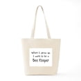 thumbnail image 6 of CafePress - When I Grow Up I Want To Be A Bee Keeper Tote Bag - Unisex Canvas Tote Bag, Beige, 1-Piece, 6 of 7