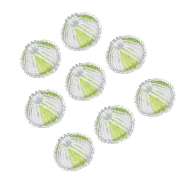Bolas para lavar la ropa, 8 piezas/juego de bolas para lavar la ropa, bolas para quitar pelusas de tela, bolas para lavar la ropa para lavadora, máxima eficiencia
