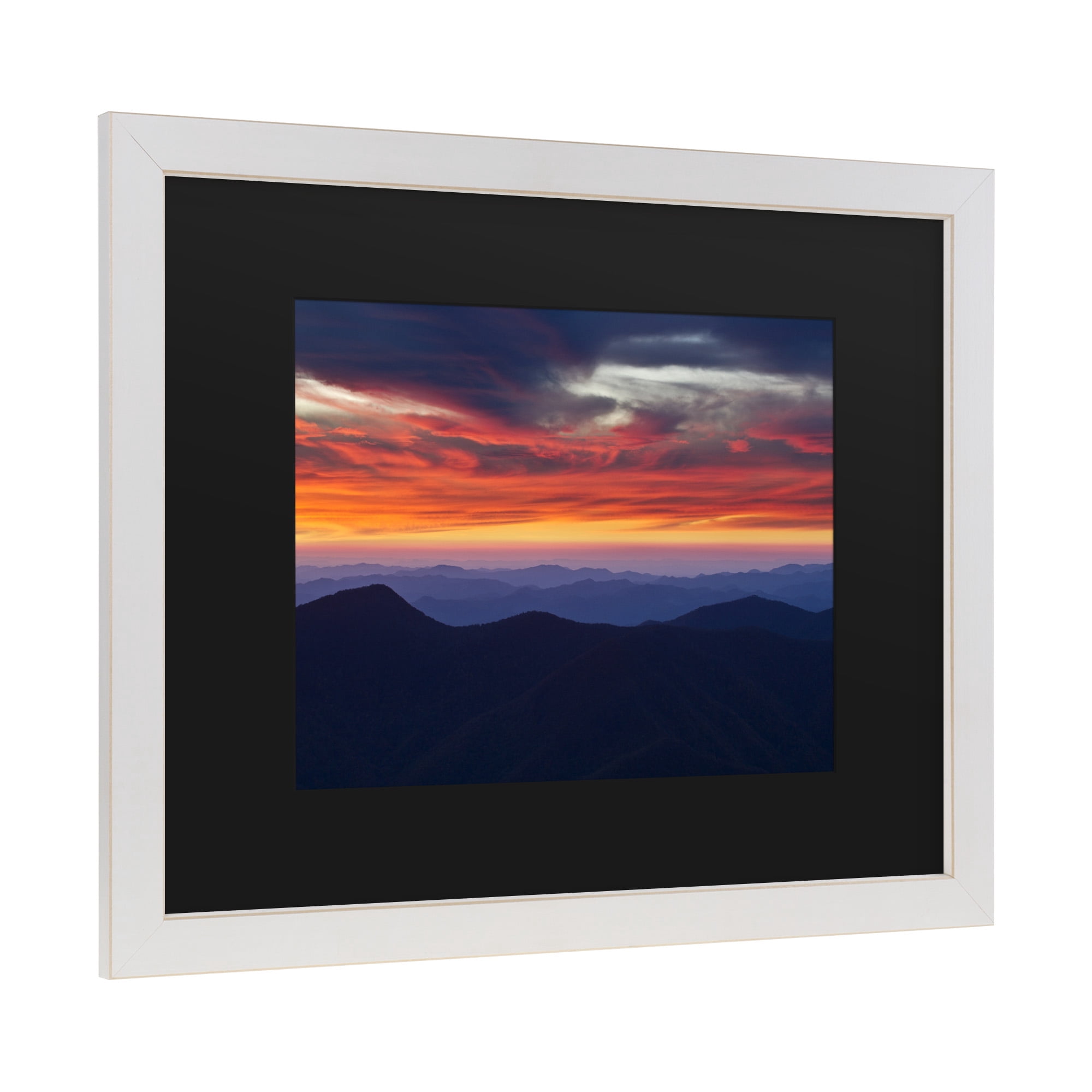 Trademark Fine Art 'Mount Mitchell Sunset' Canvas Art by Pierre Leclerc