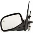 thumbnail image 2 of For Ford Explorer 2002 2003 2004 2005 Door Mirror Driver Side | Heated | Power View | Textured Black | Non-Folding | w/Puddle Light | Replacement For FO1320212 | 1L2Z17683CAA, 2 of 3