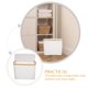 thumbnail image 3 of IDEANATEGRATE Almacenador De Higiénico Impermeable Con Plegable Para Uso En Beige, 3 of 6