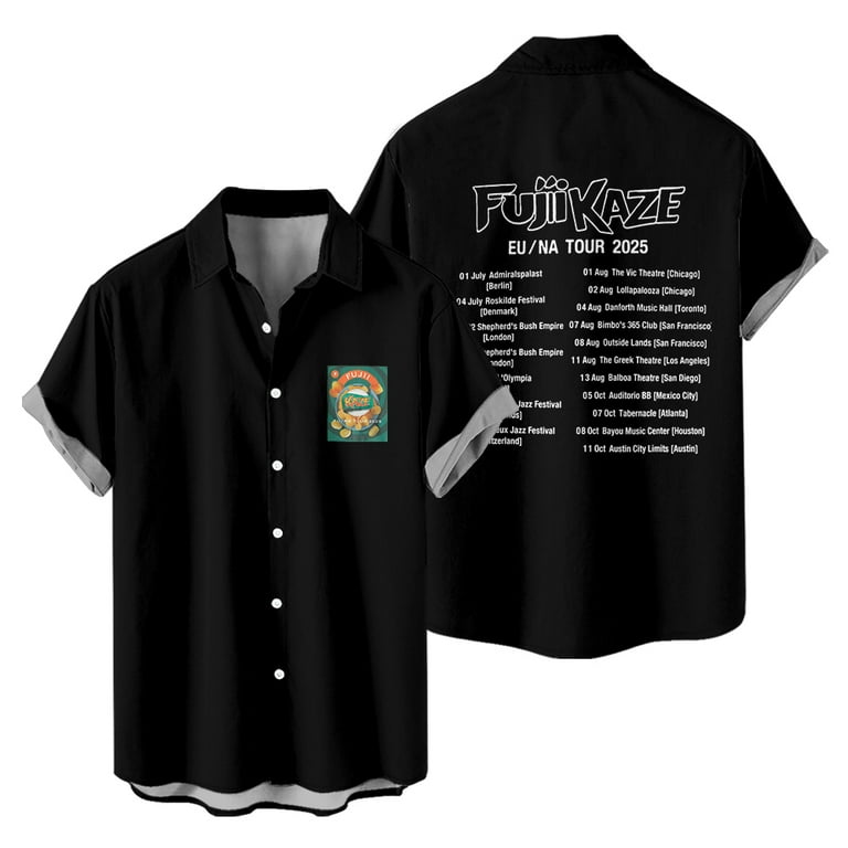 Fujii Kaze Europe and North America Tour Merch Unisex Button