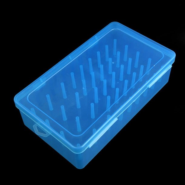 Caja de costura, caja de almacenamiento para el hogar, caja de hilo de costura transparente multifuncional, caja de acabado