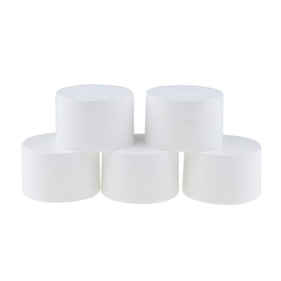 5 prueba de cara cuerpo crema loción cosmética recargable 50 gramos Zulema envases de maquillaje vacíos