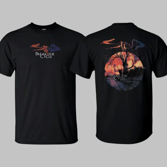 Staind Break The Cycle '26 Tour T-shirt, Vintage Rock Band Fan Gift