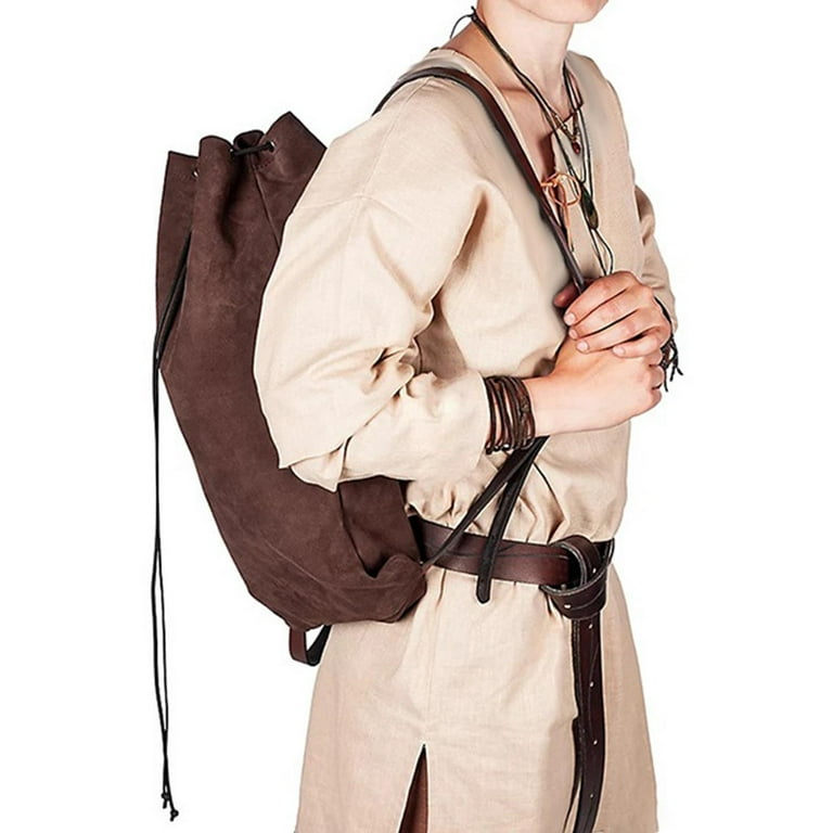 Large Medieval Backpack Rucksack Carry On Daypack for Hiking Travel Outdoor coffee Walmart
