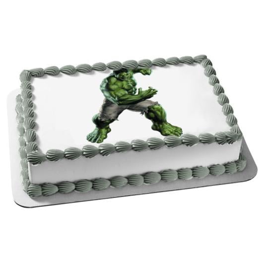 environ 19.05 cm Ironman-Avengers Anniversaire Personnalisé 7.5 in comestible cake topper BB007