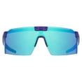 thumbnail image 3 of Piranha Eyewear Upland Flip Up Shield Sunglasses for Men with Blue Mirror Lenses, 3 of 8