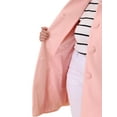 thumbnail image 5 of Agnes Orinda Women's Plus Size Turndown Collar Side Pocket Single Breasted Coat, 5 of 6