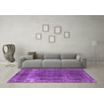 thumbnail image 3 of Ahgly Company Indoor Rectangle Oriental Purple Industrial Area Rugs, 5' x 7', 3 of 4