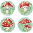 thumbnail image 1 of DIAMOND DOTZ® Sous-verres Champignons Édition Spéciale Kit d'art Broderie Diamant, 1 of 7