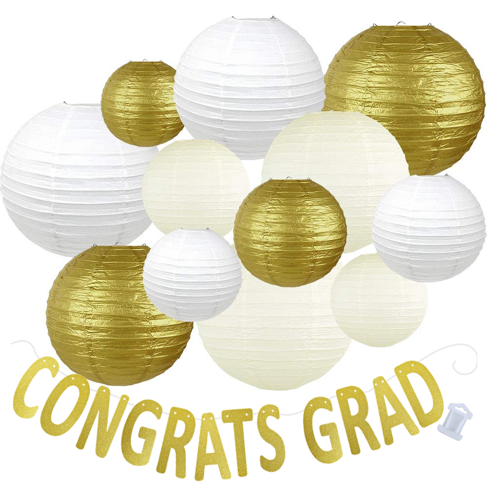 Just Artifacts 25pc Hanging Paper Lantern Decoration Kit for