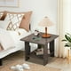 thumbnail image 4 of Fiudx Mesa Pequeña, Elegante Mesita de Noche de Madera, Mesa de Centro Compacta y Moderna, Mesa Auxiliar de Diseño Robusto Que Ahorra Espacio, Ideal para Sala de Estar y Dormitorio, Ideal para Aparta, 4 of 6