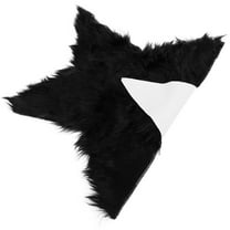 HEMOTON Star Shaped Rug for Room Office Chair Carpets Plush Floor Mat Child