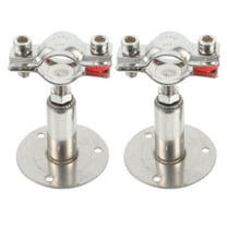 STRANDCHIC 2pcs Stainless Steel Water Pipe Clamp Bracket