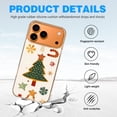 thumbnail image 4 of Case For Apple iPhone Air / 17 Pro / 17 Pro Max Series Case, Slim Thin Transparent Flexible Clear TPU Shockproof Phone Case For iPhone 17 Series, Christmas Tree Pattern (4), 4 of 6