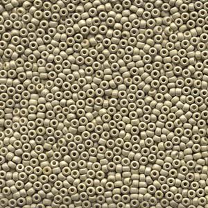 Duracoat Matte Silver Miyuki Seed Beads 11/0 11-94201F-TB
