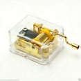 thumbnail image 1 of Milaget 5xHand Crank Music Box Movement Play For Elise - Gold 5 Pcs, 1 of 8