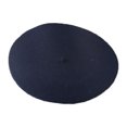 thumbnail image 2 of Women Fashion Beret Baggy Faux Wool Warm Winter Beanie Artist Hat Solid Color Cap, 2 of 8