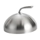 thumbnail image 2 of Tapa protectora de acero inoxidable para alimentos, reutilizable, para cocina y restaurante. Versátil. Plata 12 cm, 2 of 9