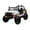 White, variant on Accreate 24V Electric Ride-On Car for Kids, Two Seater, 4WD/2WD, Remote Control, 4x55W Motors, Adjustable Seat Belt, Soft Start Brake, LED Lights, Music Player, Up to 220 lbs