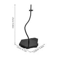 thumbnail image 2 of PAMINGONO Poseable Figure Stand Action Figure Holder Black Abs And Iron For Indoor Display 1 Set, 2 of 8