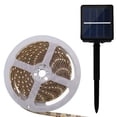 thumbnail image 2 of Solar Power Outdoor LED Strip Lights Decorative Tape Light for Garden Yard (Warm White), 2 of 9