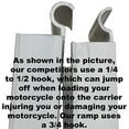 thumbnail image 6 of Moto Dual Motorcycle Carrier, 600 lb Capacity, Aluminum, 75", 6 of 7