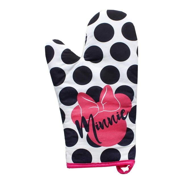 Manopla de horno Disney Minnie Mouse con lunares Geo Glam
