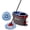 Gray, variant on O-Cedar EasyWring RinseClean Spin Mop & Bucket Floor Cleaning System with 1 Extra Refill (Pack of 1)