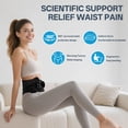thumbnail image 6 of Neidga Cordless Heated Back Massager with 3 Vibration & 3 Heat, Adjustable Lumbar Support Belt with Herbal Pocket, Rechargeable for Men Women, 6 of 12