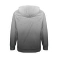 thumbnail image 4 of Hoodie Mens Shirts Hooded Drawstring Adjustable Shirt Men Casual Fashion Zipper Gradation Print Long Sleeve Hooded Hoodie Sweatshirt Everyday,Streetwear,Outdoor Sports Clothing Shirts For Men, 4 of 4