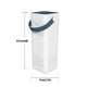 Homeholiday Filtre à Air Domestique Portable 5V Filtre à Air Domestique pour Éliminer la Fumée, Dispositif de Refroidissement de l'Air, Bleu Foncé – image 2 sur 8