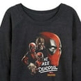thumbnail image 3 of Marvel - Deadpool & Wolverine We Are - Women's French Terry Long Sleeve Pullover, 3 of 5