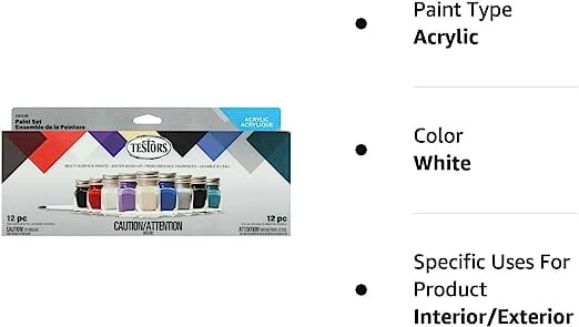 Testors Craft Acrylic Paint Set 9/Pkg-Auto Truck