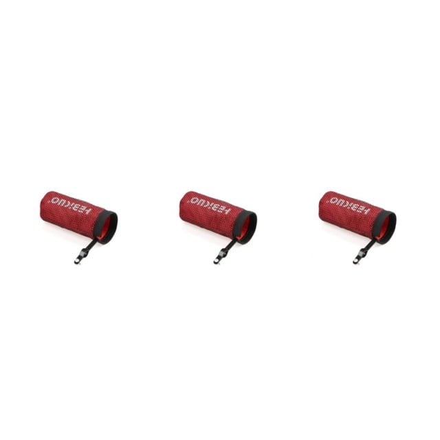 QualitChoice Universel Grande Capacité Tambour Bâton Sac de Rangement Portable Réutilisable Organisateur Oxford Porte-Étoffe Pochette Rouge 3PCS