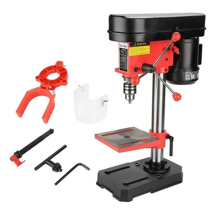 - Ejoyous Mini Bench Drill Press Stand Workbench Mounted 350W 5 Speed 50mm US Plug 110V, Workbench Repair Tool, Drill Press