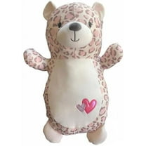 Squishmallows Official Kellytoy Valentines Squad Squishy Soft Plush Toy Animal (18 Inch, Lexie Leopard Hug Mees)