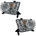 thumbnail image 4 of CAPA For 08-17 Sequoia & 07-13 Tundra Truck Headlight Headlamp w/Bulb PAIR SET, 4 of 5