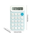 thumbnail image 2 of sruoe Calculators, 12 Digits Large Display, Basic Calculators, Handheld Desk Calculator, Pocket Calculator, Standard Function Calculator for Office, Home, Learen, Business Use, 2 of 6