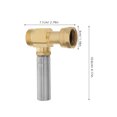 thumbnail image 2 of unbranded 2Ud Arrestor Para Con Cámara De Acero Inoxidable Reduce Ruido Tuberías, 2 of 7