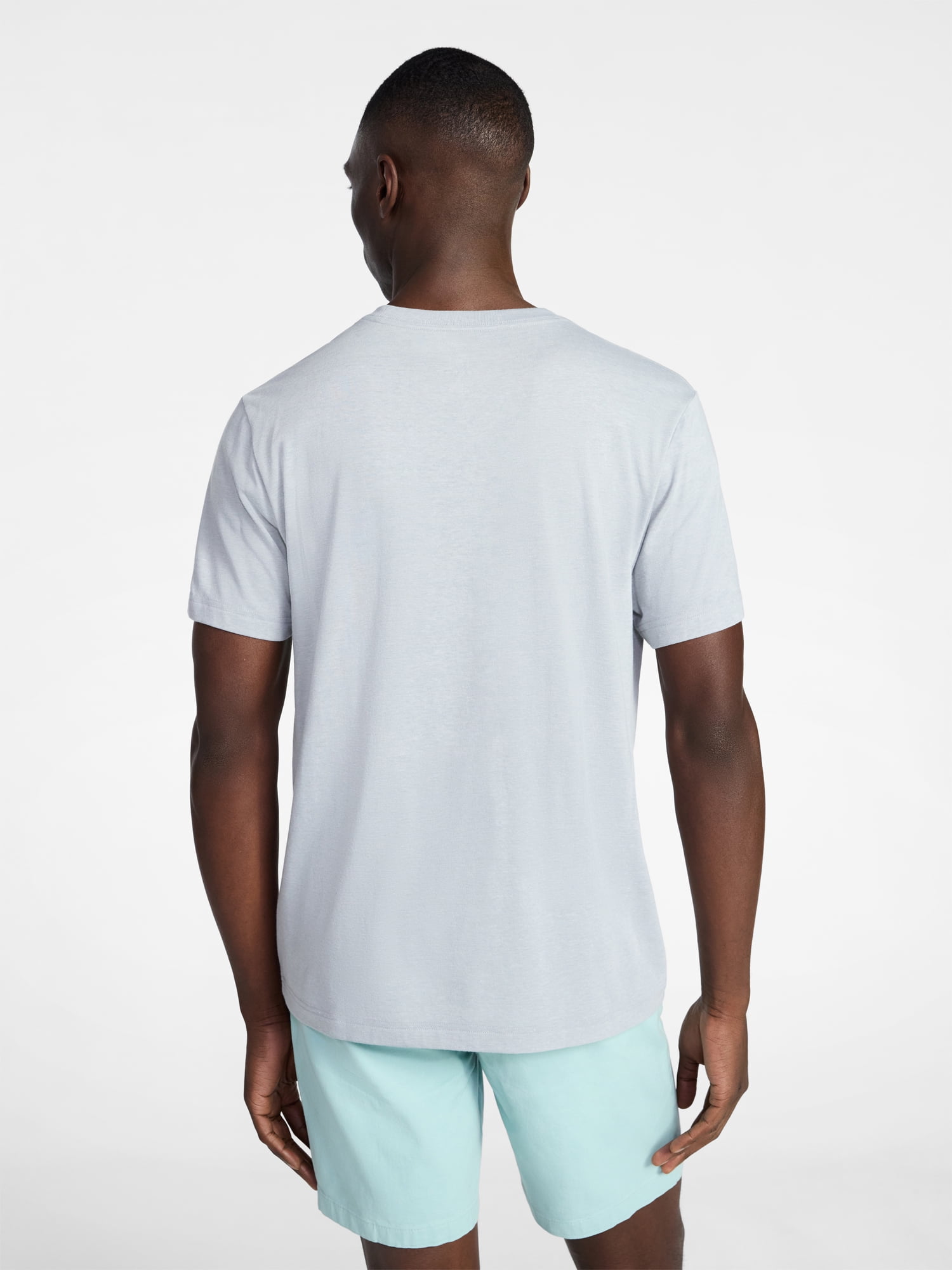 George Men's and Big Men's Classic Fit Crewneck Tee with Short Sleeves, Sizes XS-3XL