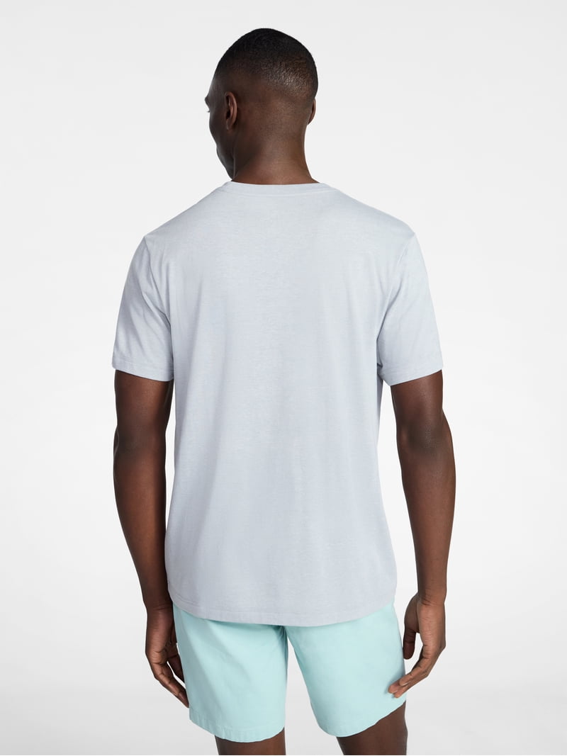 George Men's & Big Men's Crewneck Tee with Short Sleeves, Sizes XS