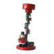 thumbnail image 5 of Portavelas cónico de Navidad, centro de mesa, decoración de fiesta, candelabro de pilar de hierro para Hotel, adorno temático navideño Muñeco de nieve BLESIY Candelero, 5 of 8