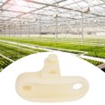 thumbnail image 3 of Juego de 10 piezas para sistema de poleas de invernadero, herramientas agrícolas esenciales Kit de ventilación en forma de barco blanco, 3 of 8