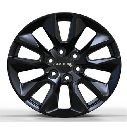RTX OE Custom Wheel 20x9 Inch Rim for Cadillac 2000-2022 Escalade 78.1mm CB Offset 28mm Gloss Black