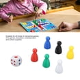 thumbnail image 4 of 6 Sided Game Dices, Lightweight Colorful Multicolor Board Game Pieces Impact Resistant  for Teaching Math, 4 of 7